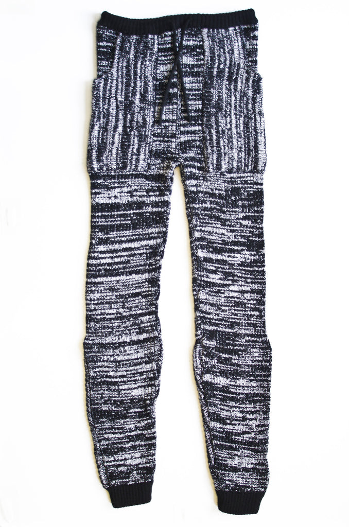 Varigated Knit Trousers