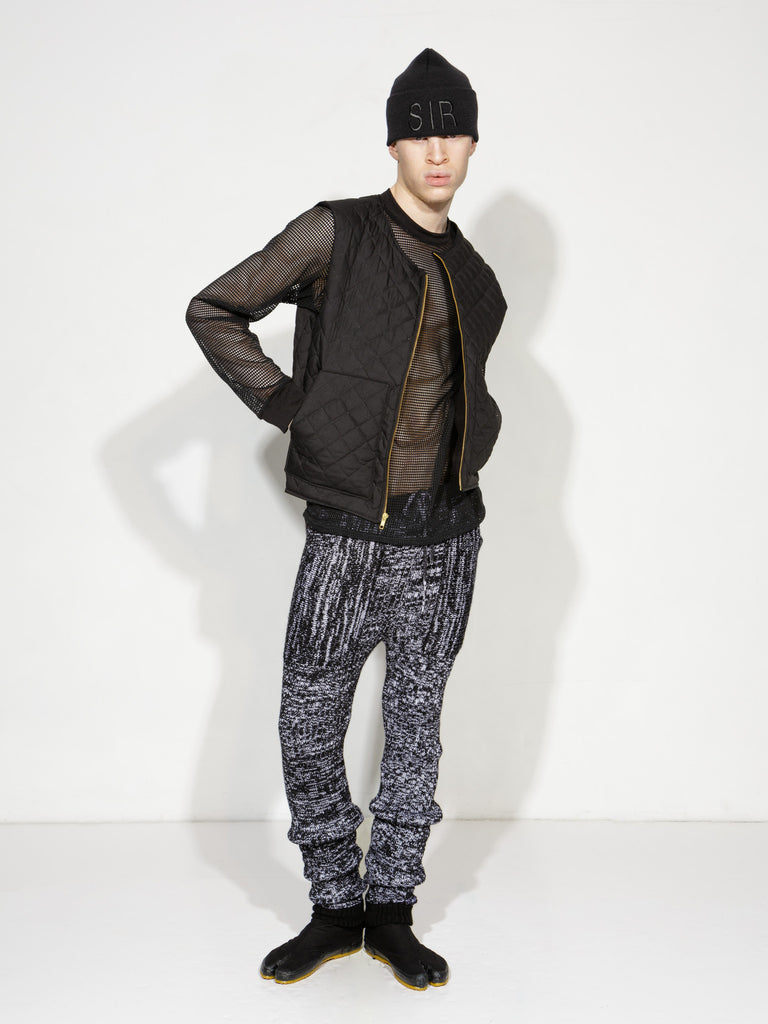 Varigated Knit Trousers